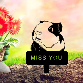 CIFbuy Custom Engraved Pet Memorial Stone Personalized Pet Grave Marker with Urn Garden Decor Sympathy Gift (TikTok, temu pick-up service)