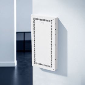 Structured Media Enclosure 28 In Recessed In-Wall TV Media Box With Cover (Option: White)